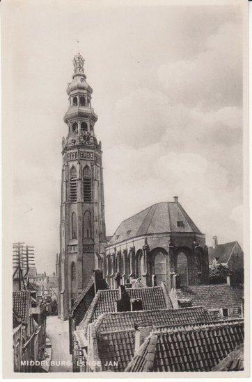 MIDDELBURG - Lange Jan, Verzamelen, Ansichtkaarten | Nederland, Verzenden