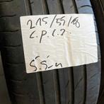 2 x Continental PremiumContact 2 215-55-18 Zomerbanden 5,5mm, Auto-onderdelen, Banden en Velgen, 18 inch, Ophalen of Verzenden