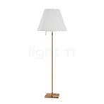 Luceplan Costanza Vloerlamp, lampenkap wit/frame messing - t, Verzenden, Nieuw