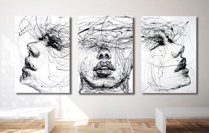 D. Witschkanow -  “Impressive art of the 3 GODS - Eternal, Antiek en Kunst, Kunst | Schilderijen | Modern