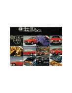 1979 ALFA ROMEO ALFETTA GT 1.6 | GTV 2000 L BROCHURE DUITS, Nieuw, Alfa Romeo, Author