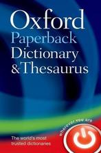 Oxford Paperback Dictionary and Thesaurus 9780199558469, Zo goed als nieuw