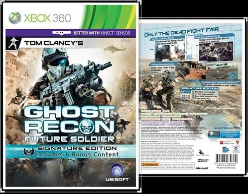 Tom Clancy Ghost Recon Future Soldier Signature edition, Spelcomputers en Games, Games | Xbox 360, Zo goed als nieuw, Ophalen of Verzenden