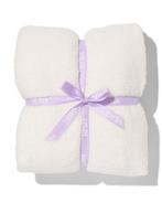 HEMA Plaid teddy off-white 130x150 van €18.99 voor €6 sale, Verzenden, Nieuw