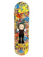 Koen Betjes (1992) - Skatedeck Rebellious Kaws x PinkPanther, Antiek en Kunst