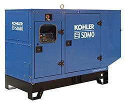 Kohler SDMO J88 Diesel Generator Geluidgedempt, Doe-het-zelf en Verbouw, Aggregaten, Dieselolie, Nieuw, Elektrisch startend, Geluidgedempt