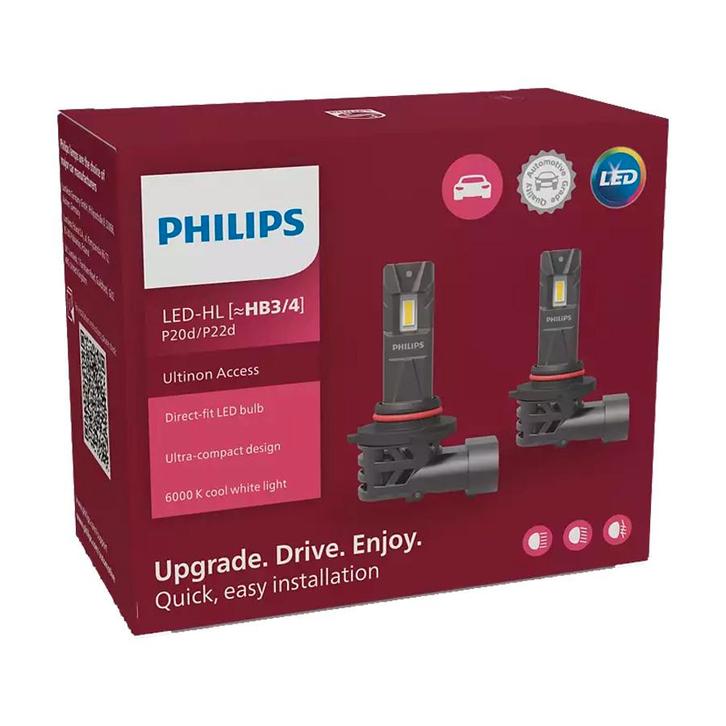 Set Philips HB3/HB4 LED Koplampen Access 20W 12V, Auto-onderdelen, Verlichting, Nieuw, Ophalen of Verzenden