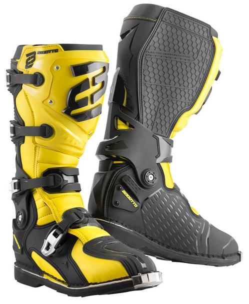 Bogotto MX-7 S Crosslaarzen Zwart Geel, Motoren, Kleding | Motorkleding, Heren, Nieuw met kaartje, Laarzen, Verzenden