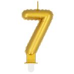 Gouden Kaars 7 Jaar 8cm, Hobby en Vrije tijd, Verzenden, Nieuw