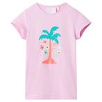 vidaXL Kindershirt 140 lila, Verzenden, Nieuw