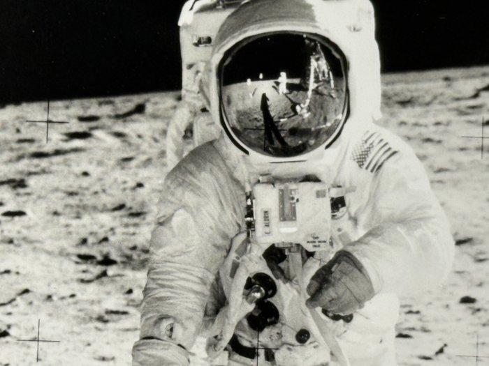 BBC - Original NASA — Buzz Aldrin on the Moon — Apollo 11, Antiek en Kunst, Kunst | Designobjecten