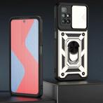 Xiaomi Poco M4 Pro - Armor Hoesje met Kickstand en Camera, Verzenden, Nieuw