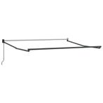 Zonnescherm 4x3m antraciet | retourdeal 60% korting, Tuin en Terras, Zonneschermen, 450 cm of meer, Ophalen of Verzenden, Uitvalscherm