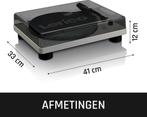Lenco Platenspeler - Ingebouwde Speakers - Auto-stop - USB, Audio, Tv en Foto, Luidsprekers, Verzenden, Nieuw