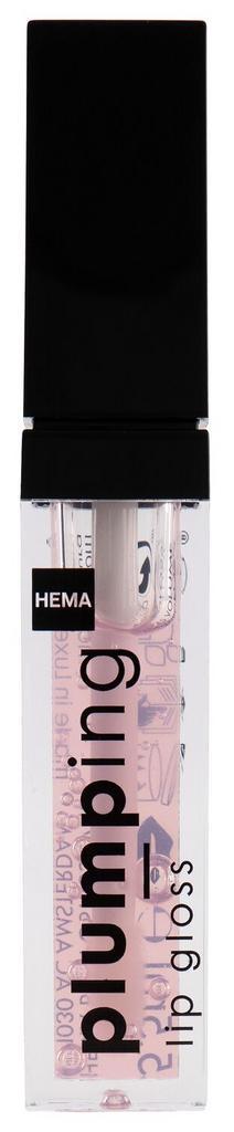 HEMA Plumping lipgloss transparant, Sieraden, Tassen en Uiterlijk, Uiterlijk | Cosmetica en Make-up, Nieuw, Verzenden