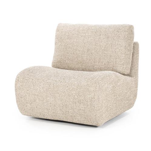 Fauteuil Lucia - taupe Donna, Huis en Inrichting, Stoelen, Nieuw, Ophalen of Verzenden