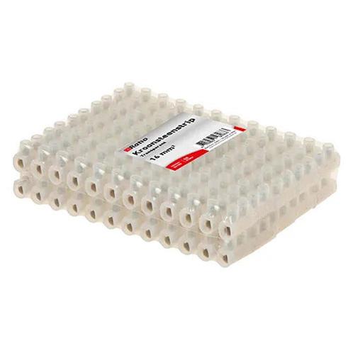 Ratio kroonsteen strip 10mm² - 10 stuks, Doe-het-zelf en Verbouw, Elektra en Kabels, Ophalen of Verzenden