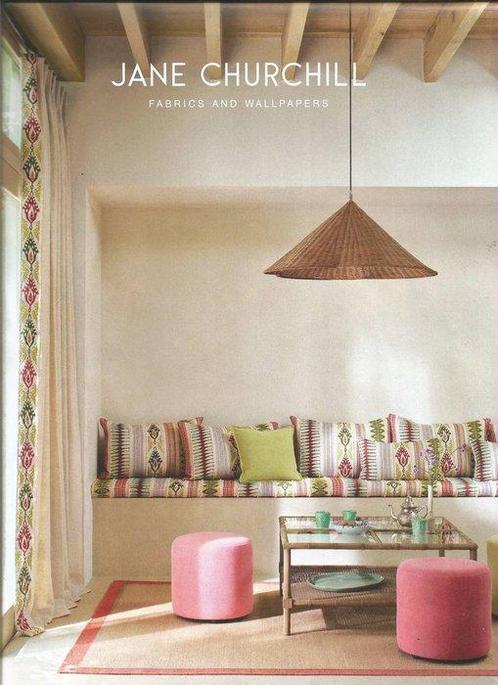 Jane Churchill - New Collection 2025 - Nieuwe set van twee -, Antiek en Kunst, Antiek | Kleden en Textiel