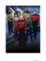Kunstdruk Star Trek The Next Generation Enterprise Officers, Verzenden, Nieuw