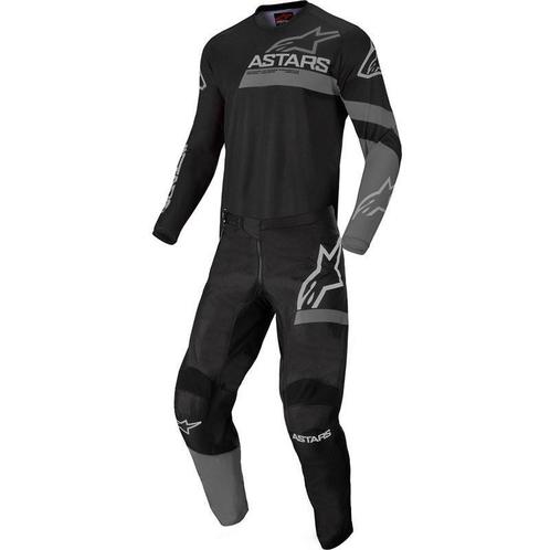 Kinder Crosspak Alpinestars Racer Graphite Zwart / Grijs, Motoren, Kleding | Motorkleding, Kinderen, Nieuw met kaartje, Motorcrosskleding