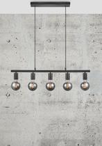 2dekans | Nordlux - Paco 5-Spot Hanglamp Black - 5, Huis en Inrichting, Lampen | Hanglampen, Ophalen of Verzenden, Zo goed als nieuw