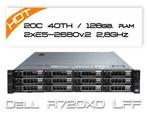 Dell R720 2x E5-2680v2 2,8Ghz 10 Core/128GB RAM/ H710 server, Computers en Software, Servers, Ophalen of Verzenden, Zo goed als nieuw