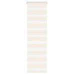 vidaXL Zebra Blind 40x150 cm stofbreedte 35,9 cm polyester, Verzenden, Nieuw, Beige