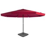 vidaXL Parasol met draagbare voet rood, Verzenden, Nieuw