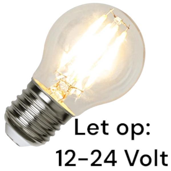 Star Trading LED laagvolt E27 12V-24V 2W 250lm 2700K Niet..., Huis en Inrichting, Lampen | Overige, Nieuw, Ophalen of Verzenden