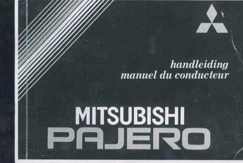 1988 Mitsubishi Pajero Instructieboekje Nederlands / Frans, Auto diversen, Handleidingen en Instructieboekjes, Verzenden