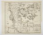 Denemarken - Kaart van Denemarken, de Deense Eilanden, de, Nieuw