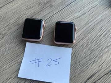 Veiling - 2x Apple Watch serie 3 38MM Rose beschikbaar voor biedingen