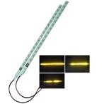 LED Knight Rider strip - ORANJE - 30 cm - 12 volt, Ophalen of Verzenden, Nieuw