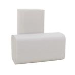 Handdoekpapier Z vouw 2 laags gerecycled wit, Verzenden