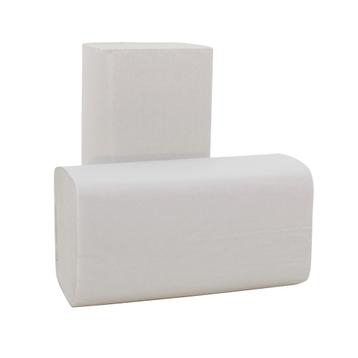 Handdoekpapier Z vouw 2 laags gerecycled wit beschikbaar voor biedingen