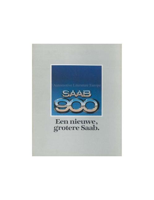 1979 SAAB 900 BROCHURE NEDERLANDS, Boeken, Auto's | Folders en Tijdschriften