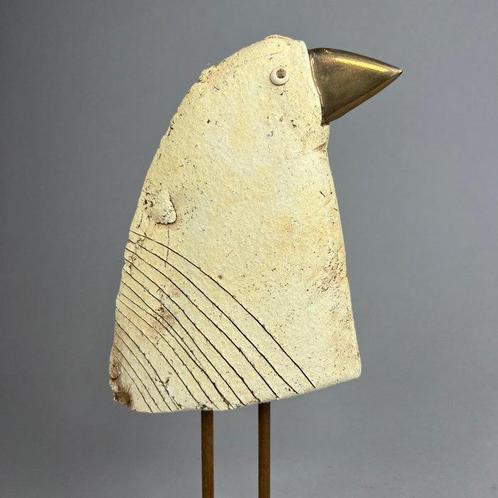 Ewa Budzowska - sculptuur, The parrot - BIG - 30 cm -, Antiek en Kunst, Curiosa en Brocante
