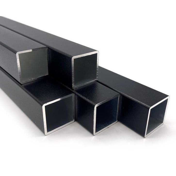 Vierkant Aluminium Zwart - 25x25 mm | Bezorgen en afhalen |, Doe-het-zelf en Verbouw, Overige Doe-het-zelf en Verbouw, Ophalen of Verzenden