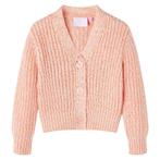 vidaXL Kindervest gebreid 128 gemengd roze, Verzenden, Nieuw