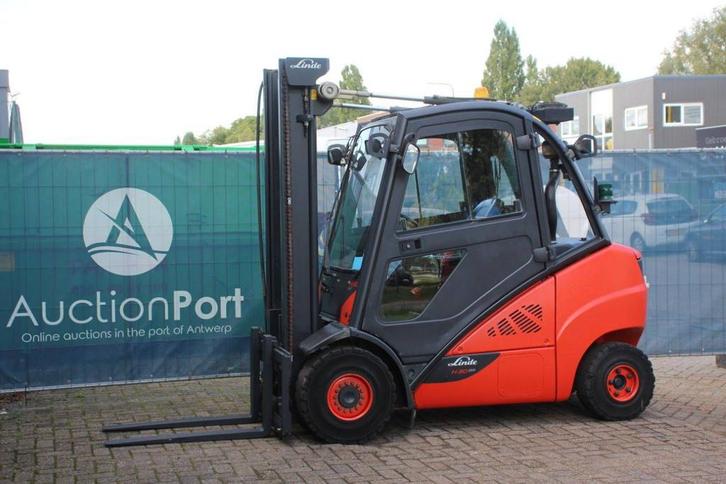 Veiling: Heftruck Linde H30D-02 Diesel 3000kg 3.65m 2015, Zakelijke goederen, Machines en Bouw | Heftrucks en Intern transport