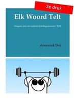 Elk woord telt 9789082650716 Annemiek Deij, Verzenden, Zo goed als nieuw, Annemiek Deij
