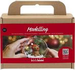 Diykit pakket hobbyset mini kerstbal boetseren rendier, Hobby en Vrije tijd, Ophalen of Verzenden, Nieuw