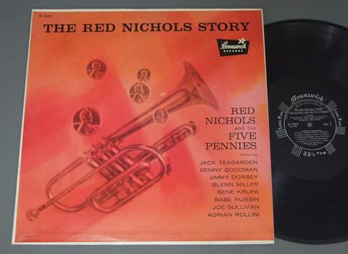 LP gebruikt - Red Nichols And His Five Pennies - The Red..., Cd's en Dvd's, Vinyl | Jazz en Blues, Zo goed als nieuw, Verzenden
