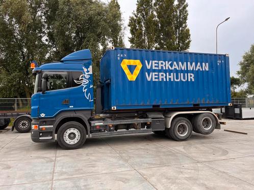 Zee container op slede haakarm afzet NCH strak magazijn opsl, Zakelijke goederen, Machines en Bouw | Keten en Containers