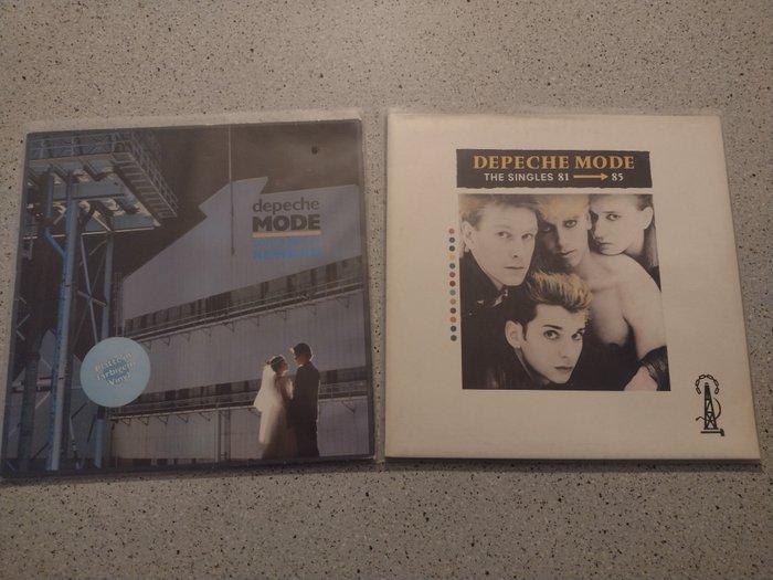 Depeche Mode - 2 x LPs - The singles 81-85 / Some great, Cd's en Dvd's, Vinyl Singles
