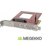 StarTech.com U.2 naar PCIe adapter voor 2.5  U.2 NVMe SSD, Verzenden, Nieuw, Startech