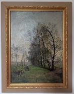 Henri Collinet - Paysage animé, Antiek en Kunst, Kunst | Schilderijen | Klassiek