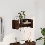 vidaXL Wandschap 70,5x35x30,5 cm bewerkt hout bruin, Huis en Inrichting, Woonaccessoires | Wandplanken en Boekenplanken, Verzenden