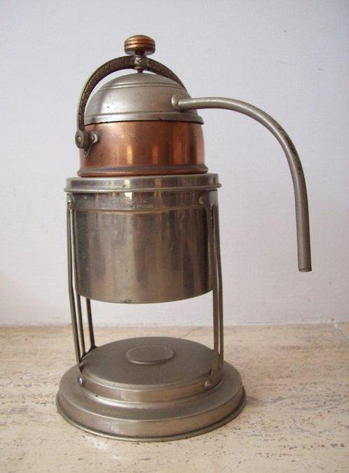 F.lli Santini - Koffiepot - AQUILAS - Metaal, Antiek en Kunst, Antiek | Keukenbenodigdheden