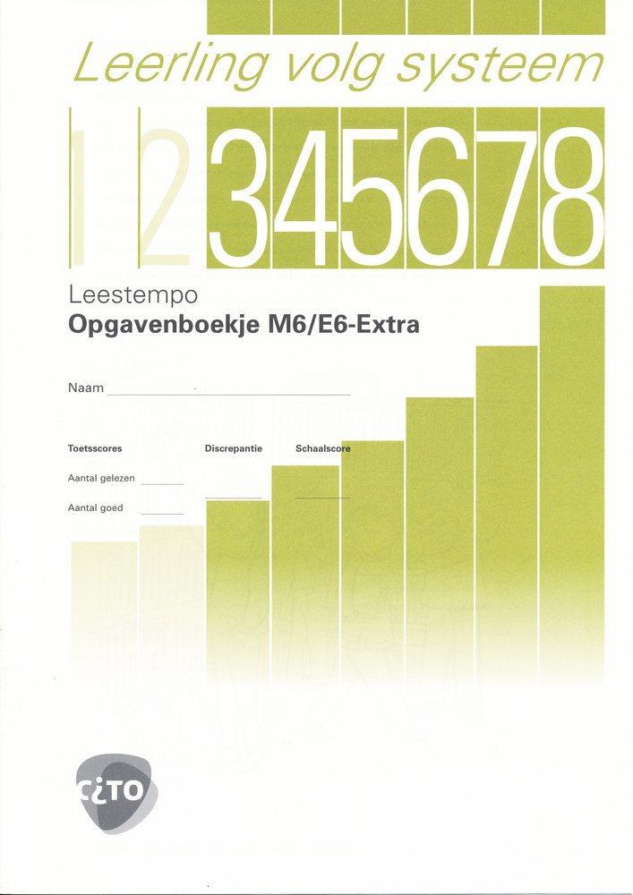 CITO/LOVS Leestempo Opgavenboekje M6/E6 Extra (per stuk), Boeken, Schoolboeken, Nieuw, Verzenden